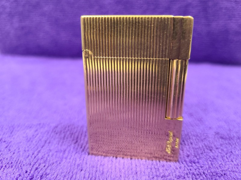 S.T Dupont Gatsby Gold Plated Vintage Lighter