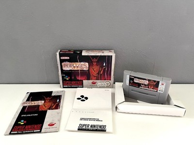 SNES - Populous II 2 : Trials of the Olympian Gods - in OVP mit Anleitung