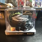 Philadelphia Eagles D. Smith #6 Signed Eclipse Alternate Mini Helmet by Riddell