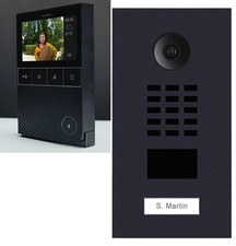 NEW Set DoorBird D2101V Black Doorbird Indoor Station A1101 Black SurfaceHousing
