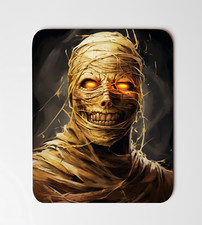 Halloween Mummy Mouse Pad 9.5"x8" Non Slip Rubber Bottom Rectangle Mousepad