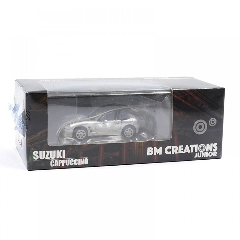 BM Creation BMC 1/64 Suzuki 1998 Cappuccino Silver NEW (RHD) | eBay