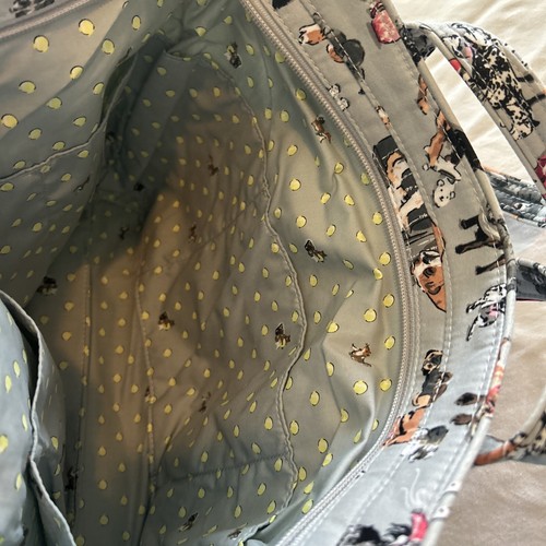 Vera Bradley Best In Show Small Tote Purse Bag Puppy Dog Original Print Exact - Picture 6 of 6