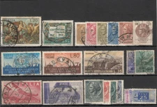 Italy - Lot of 22 commemorative & regular stamps