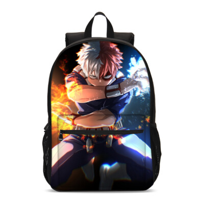 My Hero Academia Shoto Kids Big School Backpacks Insulated  display picture 2