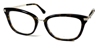 JIMMY CHOO キャットアイクラス JC218 086 JIMMY CHOO JC218 086 NOS Brown Tortoise/Gold Eyeglasses