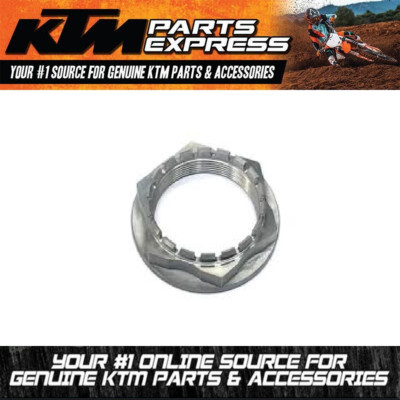 NEW OEM KTM AXLE NUT M50X1.5 1290 SUPER DUKE GT R 2016 - 2024 1390