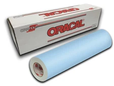 12" X 4ft - Powder Blue Matte Oracal 631 Exhibition Cal Vinyl Roll