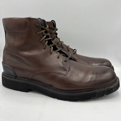 Frye Men M Terra Lace Up Combat Boots Boot 3481322-DBN Dark