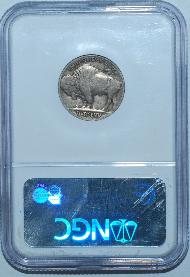 1923 S NGC VF35 Buffalo Nickel - Image 2 of 2