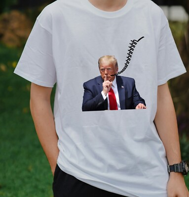 Unisex T-Shirt - Donald Trump Sssshhh - Überzeugung still Geld Neuheit lustig Geschenk