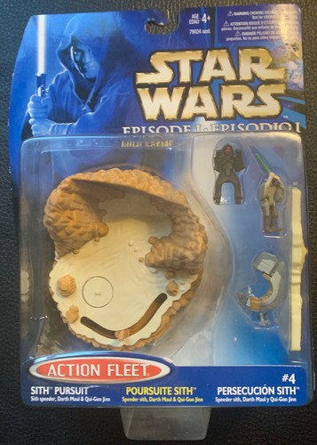 Star Wars Episode I Action Fleet Mini Scenes #4 Sith Pursuit
