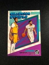 @JU24) 2019-20 Donruss ANTHONY DAVIS Changing Stripes #3 Los Angeles Lakers 