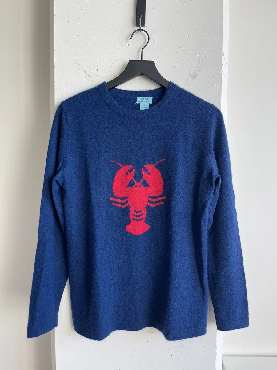 Lobster top sweater women's