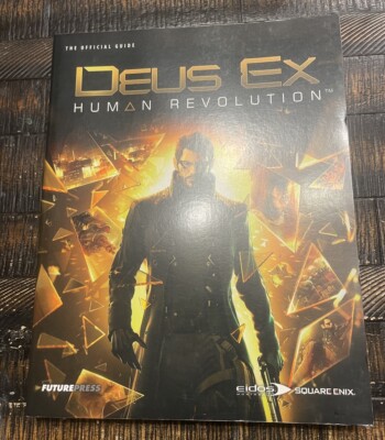 Deus Ex Human Revolution FuturePress Official Strategy Game Guide | eBay
