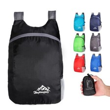 Foldable Backpack Outdoor Travel Daypack Leisure Sport Bags For Hiking Camping
