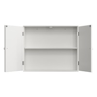 HäNgeschrank Badezimmerschrank HäNgeschrank Wandschrank Badschrank 2-Tier 2 TüR