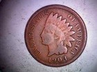 {2} 1902 {1} 1903 {2} 1904 {1} 1908LINDIAN HEAD PENNIES CIRCULATED. FC65P — photo 5