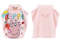 Peppa Pig Badeponcho – Kapuzenhandtuch Weich & SaugfäHig 55 X 110 Cm