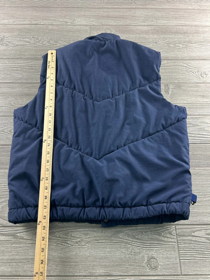Chaleco Cannondale Vintage Azul Marino Para Hombre Talla Mediana Cremallera A Presión Chaleco Hinchado Foto 3 de 4