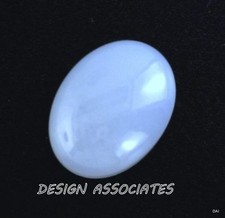 Blue Chalcedony 20 x 15 MM Oval Outstanding Blue Color Cab 173405 