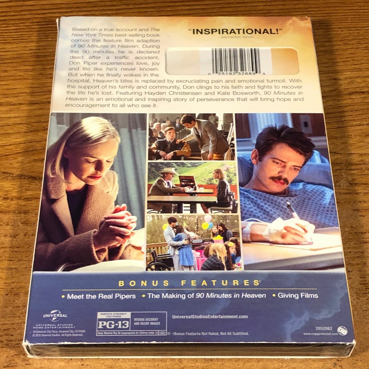 90 Minutes In Heaven Hope Lives DVD New / Sealed Kate Bosworth