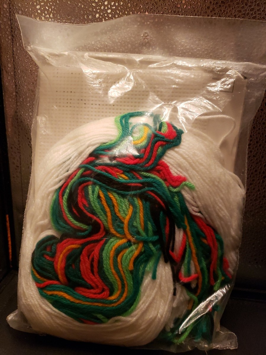 Plastic Canvas For All Seasons Kit #W91-776 Poinsettia Pop-Up