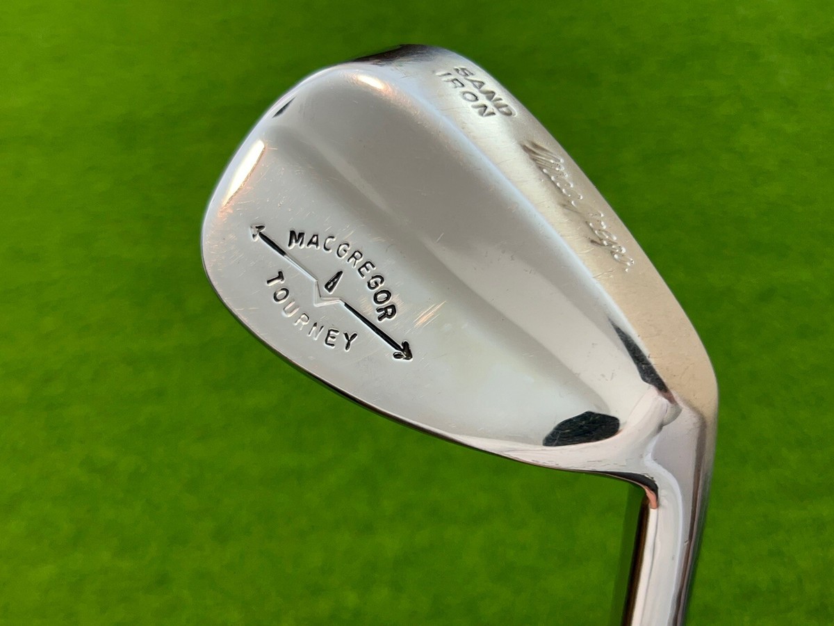 MACGREGOR TOURNEY SAND IRON Right Handed Steel True Temper