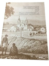 CALIFORNIA MISSIONS by Don Baxter PG & E  Historical Articles 1961 Pb MB7