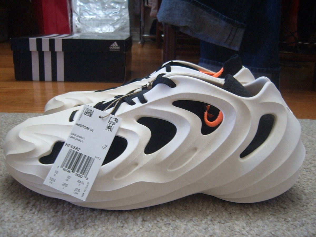 Size 10.5 - adidas adiFOM Q Wonder White Black Shoes/Sneakers