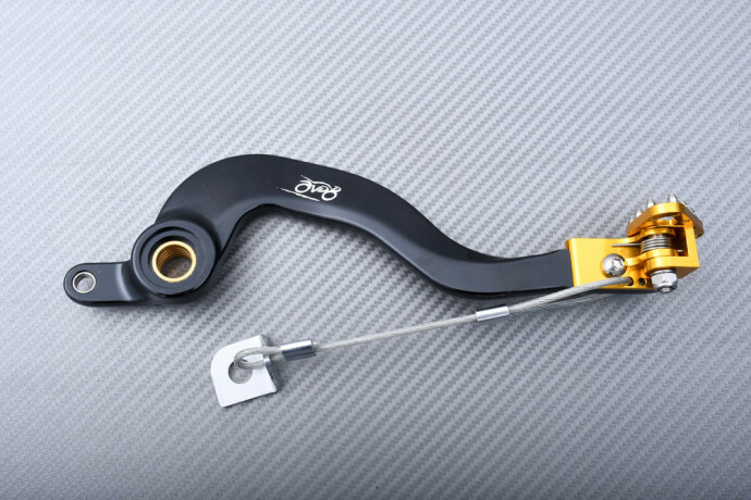 Pédale de frein arrière Suzuki RMZ 250 antidérapante avec embout pivot