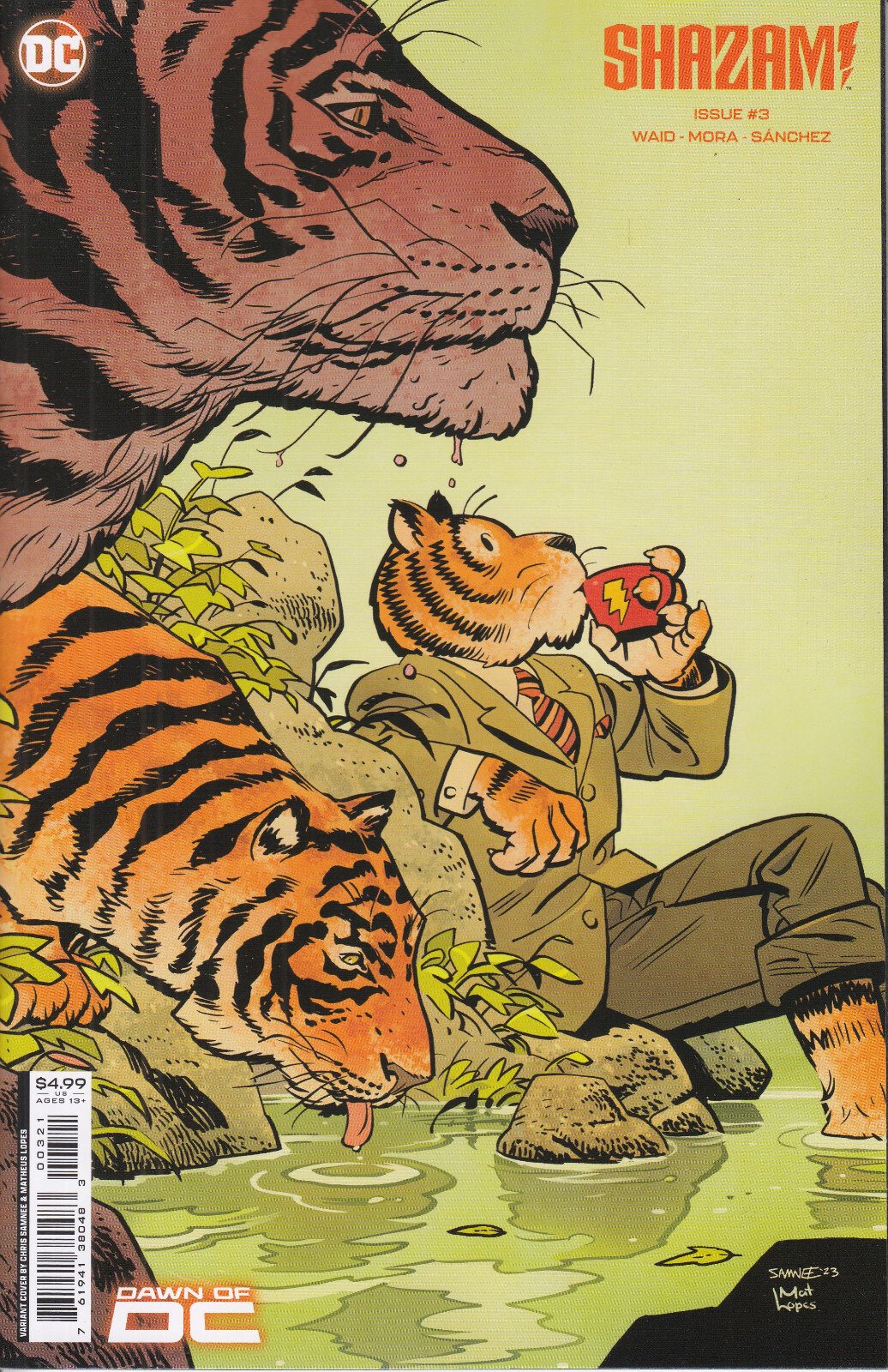 Shazam 3 Variant Cover B Neuware 2023 Dc