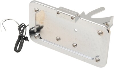 Accutronix License Plate Side Mounts Chrome Universal LPF121HV-C