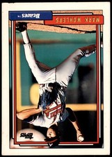 Mark Wohlers #703 1992 Topps