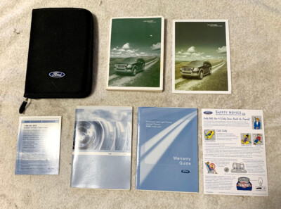 2006 Ford Explorer 7pc Owners Manual User Guide Book w Support Booklets & Case