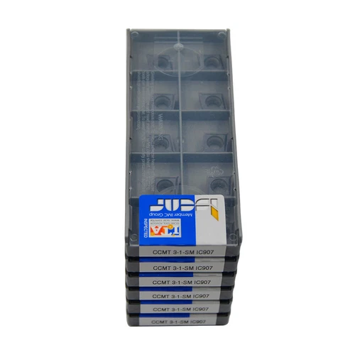 60pcs CCMT Insert CCMT3-1-SM CCMT09T304-SM IC907 Carbide Inserts Turning tool