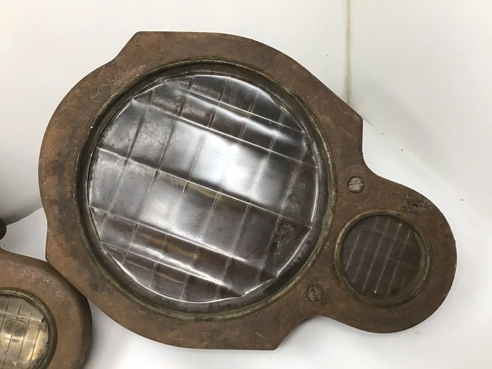 2 faróis Packard Twin Six 1918–1922 R&L e capa extra - Imagem 4 de 4