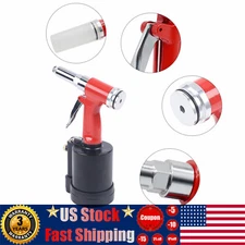 Air Hydraulic Pneumatic Pop Riveter Rivet Gun Power 3/16, 5/32 1/8 1/4" Sizes