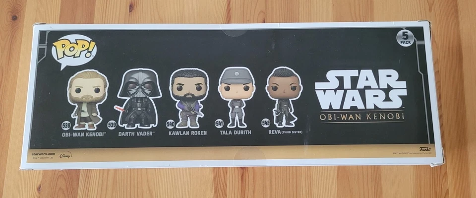 Star Wars Kenobi US Exclusive Pop! Vinyl 5-Pack Collectable Action Figures New - image 4 of 4