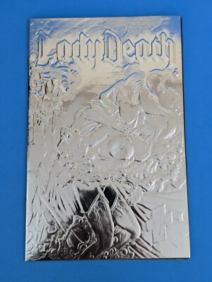 Lady Death The Crucible #1 Foil Edition!! Beautiful Condition!