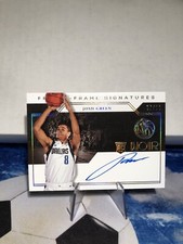 2020-21 Panini Noir Freeze Frame Signatures Josh Green RC Auto /10 #FF-JGR
