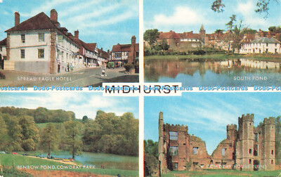 R682973 Midhurst. Spread Eagle Hotel. Südteich. J. Salmon Ltd. Cameracolour. M