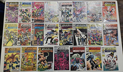 Strikeforce Morituri #1-23 comics lot (Marvel)