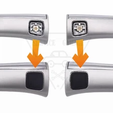 For Benz SL R230 SL350 SL500 Keyless Go Door Handle Button Cover Repair 2Pcs