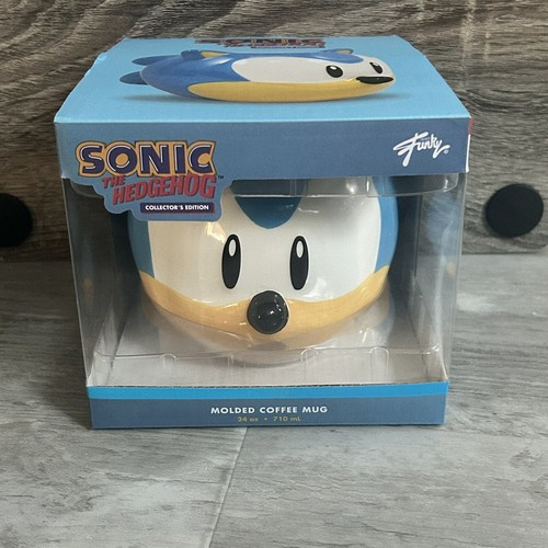 Sonic The Hedgehog Kaffeebecher Collectors Edition 24 Oz Neu - Bild 1 von 6