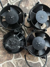 LOT Of 4 Fans SPAL Authentic Low Profile Fans: VA32-A101-62S * 4"P/12V/SUM PUSH