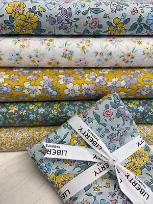 Liberty Heirloom 5 Spring Cotton Fabric by 1/4M* Flowers Floral Bloom Various