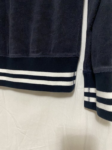 Champion Todd Snyder Sweatshirt Terry Cloth Striped Retro Size Med Poly/Cot Port - Picture 14 of 16