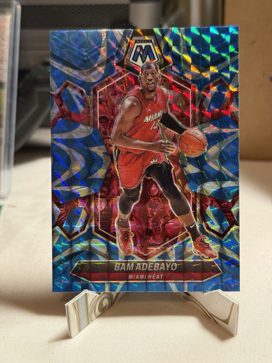コレクション bam adebayo RC prizm mosaic 2023-24 Panini Mosaic - Reactive Blue Mosaic Prizm #26 Bam