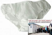 Lot of 100 3-Pack Biodegradable Women s Disposable Underwear Panties S, M, L, XL